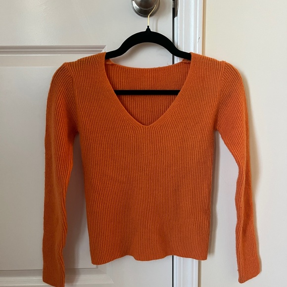 Orange SHEIN Sweater - Picture 1 of 2